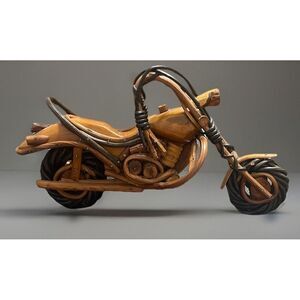Wooden Motocycle✨ Harley Davidson Model Handmade Home Decorative Gift